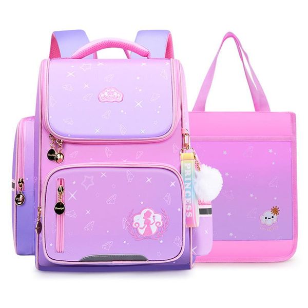 school bags 2pcs/set girls children primary 1-3 grades backpack satchel kids book bag waterproof schoolbags sac enfant
school bags 2pcs/set girls children primary 1-3 grades backpack satchel kids book bag waterproof schoolbags sac enfant