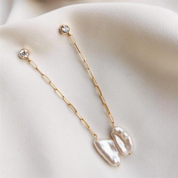 dangle & chandelier natural baroque pearl drop earrings 14k gold filled handmade jewelry boho oorbellen brinco vintage, Silver
dangle & chandelier natural baroque pearl drop earrings 14k gold filled handmade jewelry boho oorbellen brinco vintage, Silver