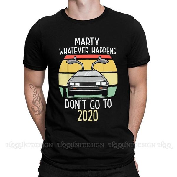 men's t-shirts men marty whatever happens don't go to 2021 tshirt retro vintage pure cotton shirt tees harajuku for camis, White;black
men's t-shirts men marty whatever happens don't go to 2021 tshirt retro vintage pure cotton shirt tees harajuku for camis, White;black