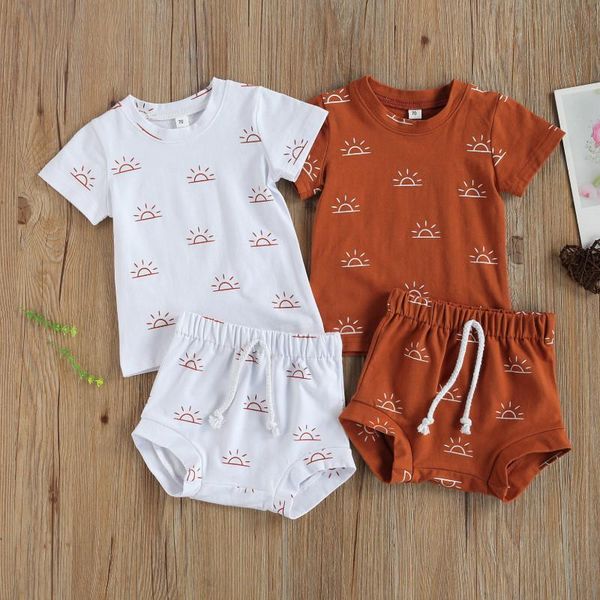 clothing sets born baby 2-piece outfit set summer 2021,short sleeve sun print +shorts for kids boys girls daily wear, White
clothing sets born baby 2-piece outfit set summer 2021,short sleeve sun print +shorts for kids boys girls daily wear, White