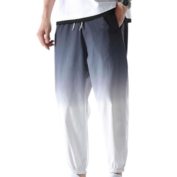 men's pants 2021 oversize hip hop streetwear joggers men casual cargo pant trousers high street elastic waist gradient color harem, Black
men's pants 2021 oversize hip hop streetwear joggers men casual cargo pant trousers high street elastic waist gradient color harem, Black