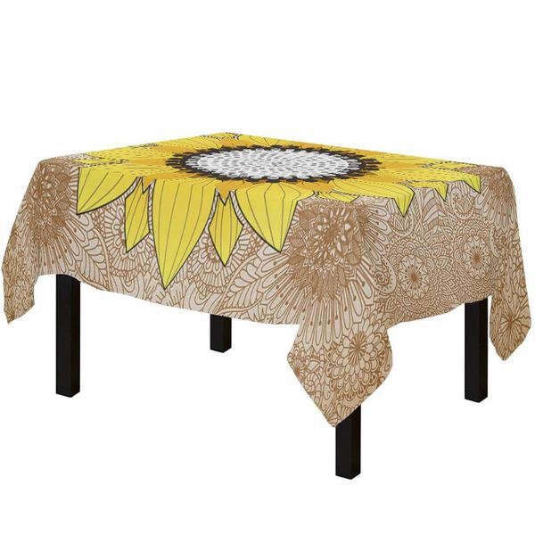 table cloth oilproof sunflower and mandala khaki tablecloth wedding kitchen decor christmas
table cloth oilproof sunflower and mandala khaki tablecloth wedding kitchen decor christmas