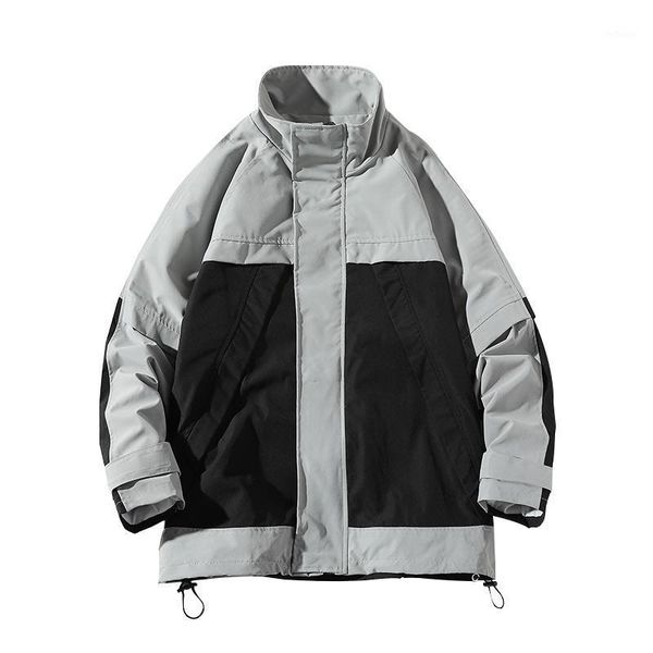 men's jackets 2021 spliced contrasting jacket loose windbreaker fashion casual zipper coat plus size m-5xl 2 color, Black;brown
men's jackets 2021 spliced contrasting jacket loose windbreaker fashion casual zipper coat plus size m-5xl 2 color, Black;brown