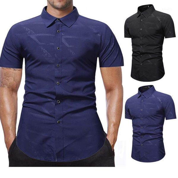 shirt fashion sports jacket men's printed large size loose non-iron short sleeve casual hollow shirts for men, White;black
shirt fashion sports jacket men's printed large size loose non-iron short sleeve casual hollow shirts for men, White;black
