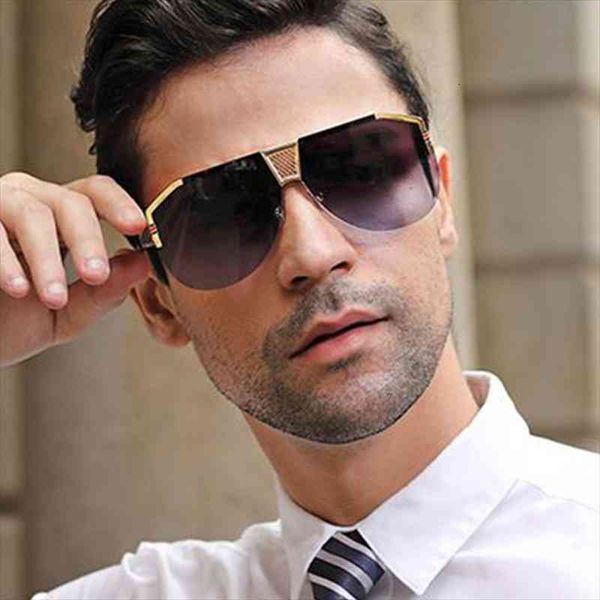 pilot oversized sunglasses women me brand design big frame gradient vintage sun glasses female rimless oculos uv400, White;black
pilot oversized sunglasses women me brand design big frame gradient vintage sun glasses female rimless oculos uv400, White;black