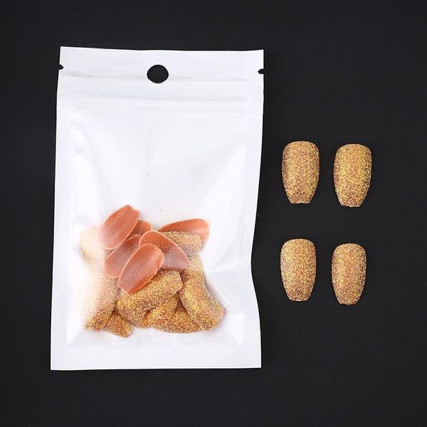 false nails style 24pcs/bag full coverage french short trapezoid ballet nail onion powder art detachable wearable fake, Red;gold
false nails style 24pcs/bag full coverage french short trapezoid ballet nail onion powder art detachable wearable fake, Red;gold