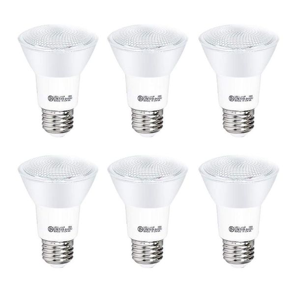 bulbs 6pcs 20 led light bulb, 7w dimmable flood (50w equivalent), cri80+, 500 lumens, e26 base, 25,000 hrs, indoor lamp
bulbs 6pcs 20 led light bulb, 7w dimmable flood (50w equivalent), cri80+, 500 lumens, e26 base, 25,000 hrs, indoor lamp