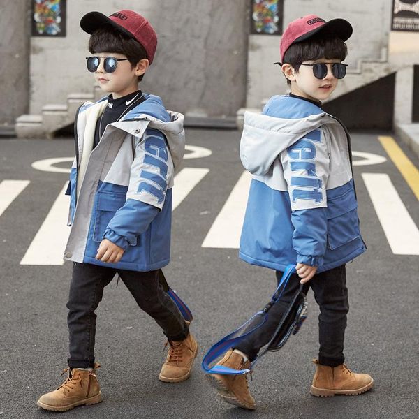 coat 2021 childrenswear style korean spring kids' overcoat big boys joint trench jacket, Blue;gray
coat 2021 childrenswear style korean spring kids' overcoat big boys joint trench jacket, Blue;gray
