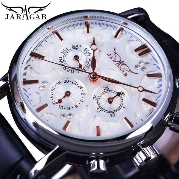 jaragar men mechanical watch automatic white 6-hands car datumwrg leather tape self-wind casual relogio, Slivery;brown
jaragar men mechanical watch automatic white 6-hands car datumwrg leather tape self-wind casual relogio, Slivery;brown