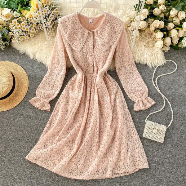 casual dresses 2021 fashion women's clothing autumn turn-down collar full dress for women, Black;gray
casual dresses 2021 fashion women's clothing autumn turn-down collar full dress for women, Black;gray
