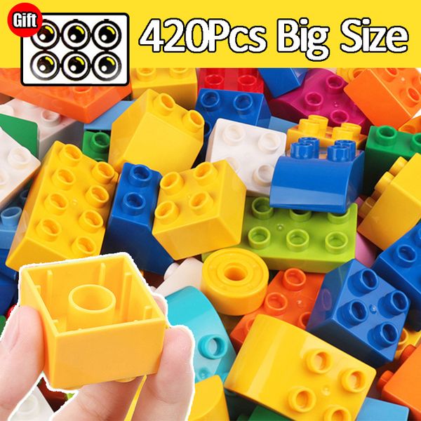 60420Pcs Big size colorful bulk particle slide blocks DIY compatible with blocks childrens toys
60420Pcs Big size colorful bulk particle slide blocks DIY compatible with blocks childrens toys