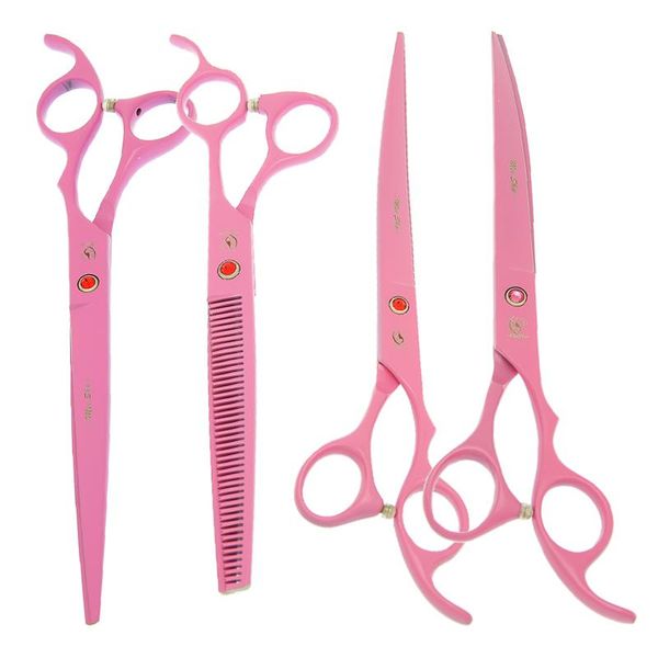 8.0" pets scissors professional dog grooming shears forceps japanese steel animals sharp straight thinning curved tesoura b0055a
8.0" pets scissors professional dog grooming shears forceps japanese steel animals sharp straight thinning curved tesoura b0055a