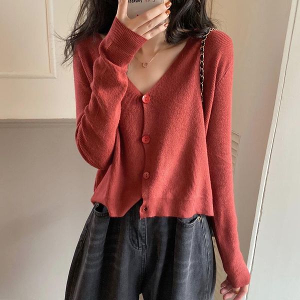 women's knits & tees small knitted cardigan for women spring and autumn thin 2021 internet retro gentle style short coat fashion, White
women's knits & tees small knitted cardigan for women spring and autumn thin 2021 internet retro gentle style short coat fashion, White