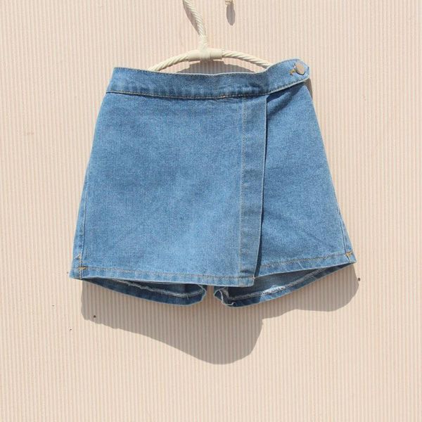 shorts kids girl short jeans pants summer 2021 denim skirt pure color elastic waist cowboy loose children clothing 3-16t, Black
shorts kids girl short jeans pants summer 2021 denim skirt pure color elastic waist cowboy loose children clothing 3-16t, Black