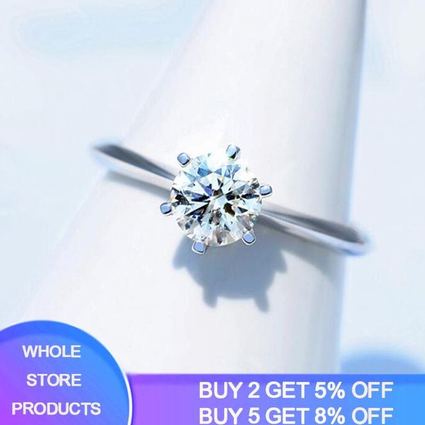 cluster rings have certificate classic women 18k white gold moissanite ring simple style 1ct wedding jewelry anniversary, Golden;silver
cluster rings have certificate classic women 18k white gold moissanite ring simple style 1ct wedding jewelry anniversary, Golden;silver