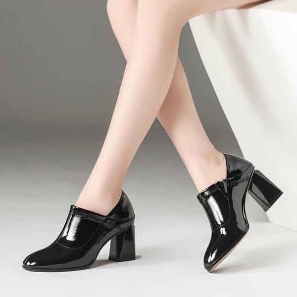 dress shoes tanariya arrival woman women spring and autumn 2021 thick heel women's single, Black
dress shoes tanariya arrival woman women spring and autumn 2021 thick heel women's single, Black