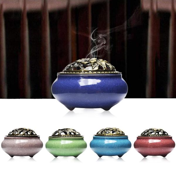 fragrance lamps coil ceramic incense burners copper cover stick burner antique sandalwood holder home zen room crafts
fragrance lamps coil ceramic incense burners copper cover stick burner antique sandalwood holder home zen room crafts
