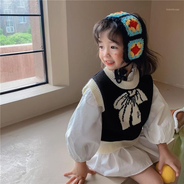 clothing sets milancel 2021 autumn kids clothes suit bow print vest ruffle dress for girls children set1, White
clothing sets milancel 2021 autumn kids clothes suit bow print vest ruffle dress for girls children set1, White