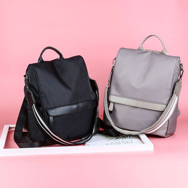 hbp security double shoulder women's new korean fashion versatile travel bag nylon backpack
hbp security double shoulder women's new korean fashion versatile travel bag nylon backpack