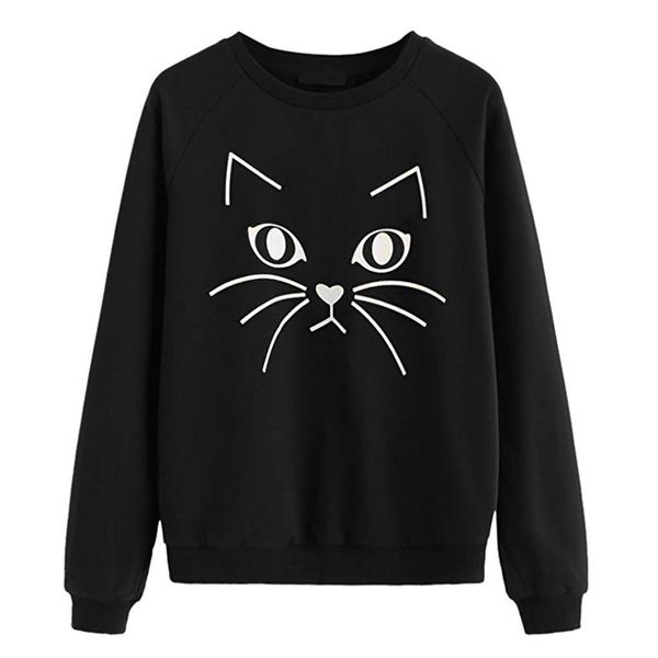 cat sweatshirt women aesthetic hoodie o neck autumn womens clothing girlfriend gift oversized cotton hoodies 2021, Black
cat sweatshirt women aesthetic hoodie o neck autumn womens clothing girlfriend gift oversized cotton hoodies 2021, Black