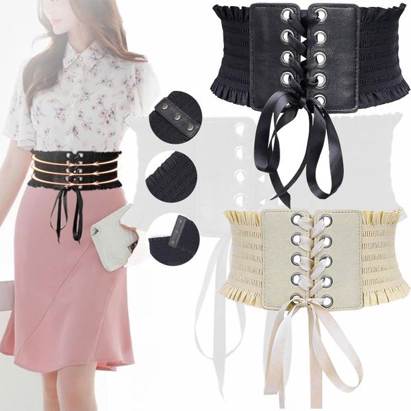 belts wide elastic stretch lace-up elasticity waist belt,retro costume accessories tummy girdle binder belly sheath modeling strap, Black;brown
belts wide elastic stretch lace-up elasticity waist belt,retro costume accessories tummy girdle binder belly sheath modeling strap, Black;brown