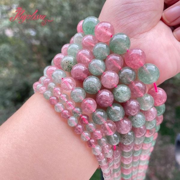 other 6,8,10,12mm natural round pink green strawberry quartzs stone looose beads for diy necklace bracelats jewelry making 15"
other 6,8,10,12mm natural round pink green strawberry quartzs stone looose beads for diy necklace bracelats jewelry making 15"