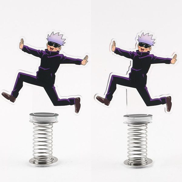 keychains anime jujutsu kaisen gojou shake action figure stand model plate desk decor cute shaking acrylic standing sign toy fans gifts, Silver
keychains anime jujutsu kaisen gojou shake action figure stand model plate desk decor cute shaking acrylic standing sign toy fans gifts, Silver