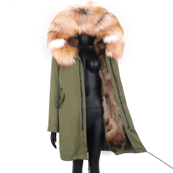 women's fur & faux 2021 women real coat natural raccoon liner long waterproof parka winter jacket outerwear streetwear removable, Black
women's fur & faux 2021 women real coat natural raccoon liner long waterproof parka winter jacket outerwear streetwear removable, Black