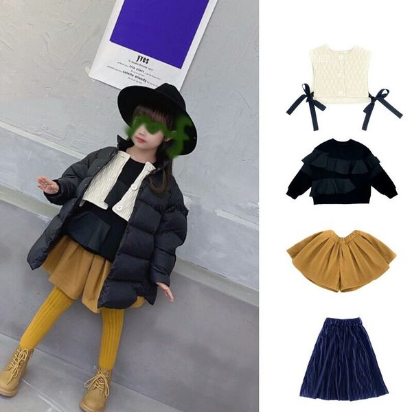 2021 new autumn winter mf brand kids ruffler skirts long sleeve sweater girls pants cotton fashion baby girl clothes toddler blouse sgml, White
2021 new autumn winter mf brand kids ruffler skirts long sleeve sweater girls pants cotton fashion baby girl clothes toddler blouse sgml, White
