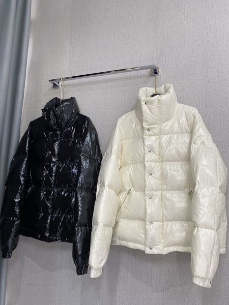 luxury french women's down jacket designer brand short stand-up collar shiny thickened warm loose coat fluffy lightweight waterproof ja, Black
luxury french women's down jacket designer brand short stand-up collar shiny thickened warm loose coat fluffy lightweight waterproof ja, Black