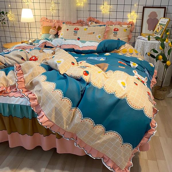 bedding sets elka brushed cute small floral garden style four-piece bed sheet set oceania
bedding sets elka brushed cute small floral garden style four-piece bed sheet set oceania