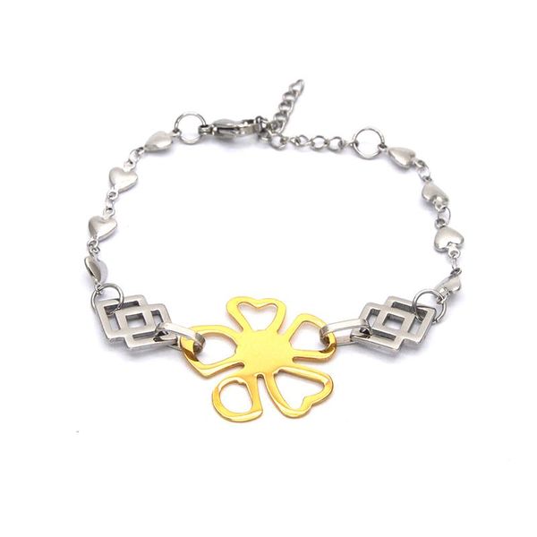 charm bracelets stainless steel bracelet for women heart shape chain flower accessories wholesale br051752, Golden;silver
charm bracelets stainless steel bracelet for women heart shape chain flower accessories wholesale br051752, Golden;silver