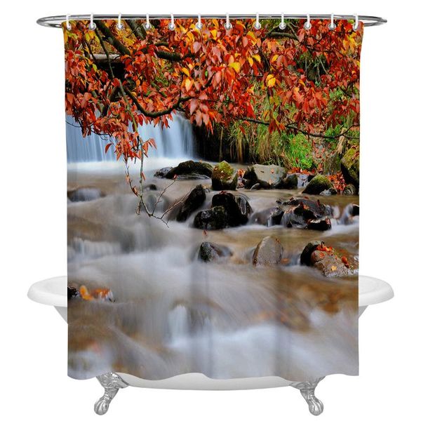 shower curtains forest waterfall autumn printing fabric polyester waterproof home bathroom decor curtain with hooks
shower curtains forest waterfall autumn printing fabric polyester waterproof home bathroom decor curtain with hooks