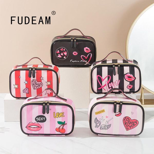 cosmetic bags & cases fudeam leather love heart multifunction portable women bag travel storage organize handbag zipper makeup case wash
cosmetic bags & cases fudeam leather love heart multifunction portable women bag travel storage organize handbag zipper makeup case wash