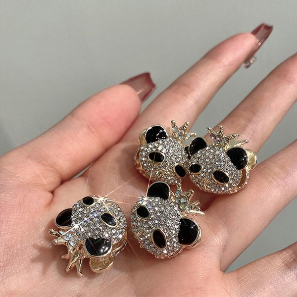 s2834 fashion jewelry cute rhinestone crown panda hairpin for women fixed hair clip shark clip bobby pin lady girl back head barrette headwe, Golden;silver
s2834 fashion jewelry cute rhinestone crown panda hairpin for women fixed hair clip shark clip bobby pin lady girl back head barrette headwe, Golden;silver
