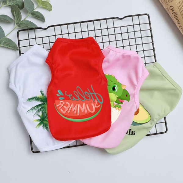 dog vest clothes teddy cat thin pet puppies fabio bear cocky's summer
