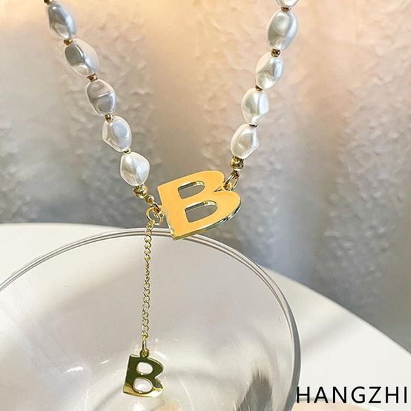 earrings & necklace hangzhi 2021 ines metal copper letter b long tassel imitation pearl clavicle choker for women girls party jewelry, Silver
earrings & necklace hangzhi 2021 ines metal copper letter b long tassel imitation pearl clavicle choker for women girls party jewelry, Silver