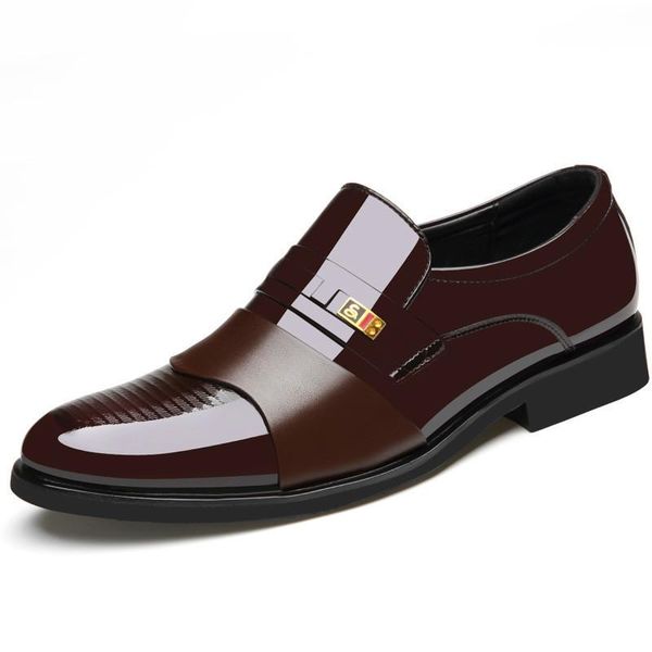 dress shoes men's patent leather man wedding party pointed toe business office increase heel plus size 38-48, Black
dress shoes men's patent leather man wedding party pointed toe business office increase heel plus size 38-48, Black