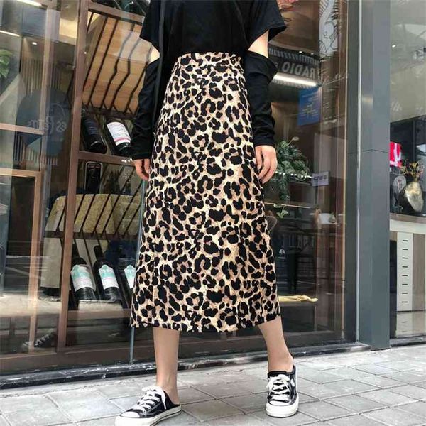 autumn & winter leopard print high waist slimming split ends irregular women a-line long skirt 210527, Black
autumn & winter leopard print high waist slimming split ends irregular women a-line long skirt 210527, Black
