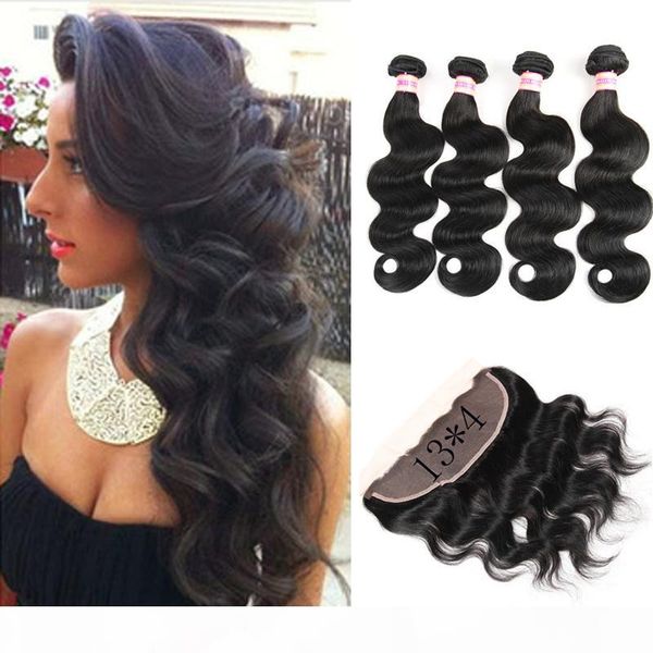 9a peruvian malaysian indian brazilian virgin body wave hair weaves bundles with 13x4 closure human hair lace frontal with bundles, Black
9a peruvian malaysian indian brazilian virgin body wave hair weaves bundles with 13x4 closure human hair lace frontal with bundles, Black