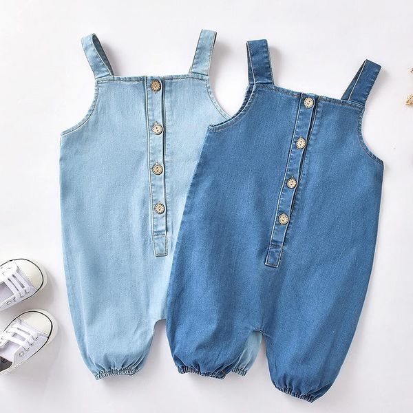 rompers summer autumn baby boys girls clothes toddler girl sleeveless cowboy romper infant jumpsuit, Blue
rompers summer autumn baby boys girls clothes toddler girl sleeveless cowboy romper infant jumpsuit, Blue