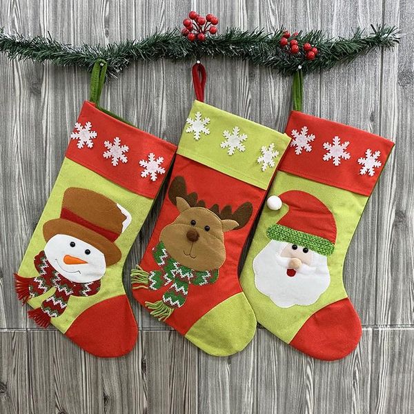 christmas decorations 3 pcs sock decoration assorted santa claus and snowman elk for 
christmas decorations 3 pcs sock decoration assorted santa claus and snowman elk for