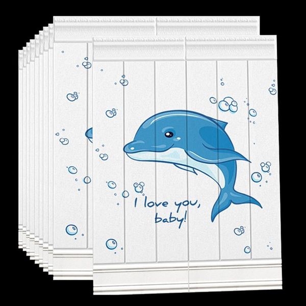 wall stickers cartoon dolphin wallpaper 3d paste children's room kindergarten decoration waterproof enclosure wallboard
wall stickers cartoon dolphin wallpaper 3d paste children's room kindergarten decoration waterproof enclosure wallboard