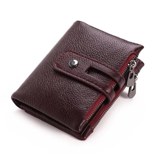 wallets mens luxury 100% genuine leather womens zipper coin purse clutch hasp retro short, Red;black
wallets mens luxury 100% genuine leather womens zipper coin purse clutch hasp retro short, Red;black