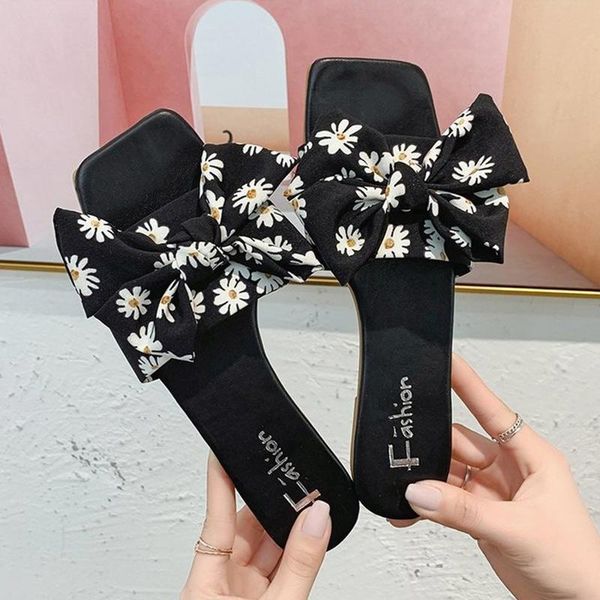 women's slippers flower bow ladies peep toe sandals sweet girls fashion square toe slippers summer 2021 women casual shoes, Black
women's slippers flower bow ladies peep toe sandals sweet girls fashion square toe slippers summer 2021 women casual shoes, Black