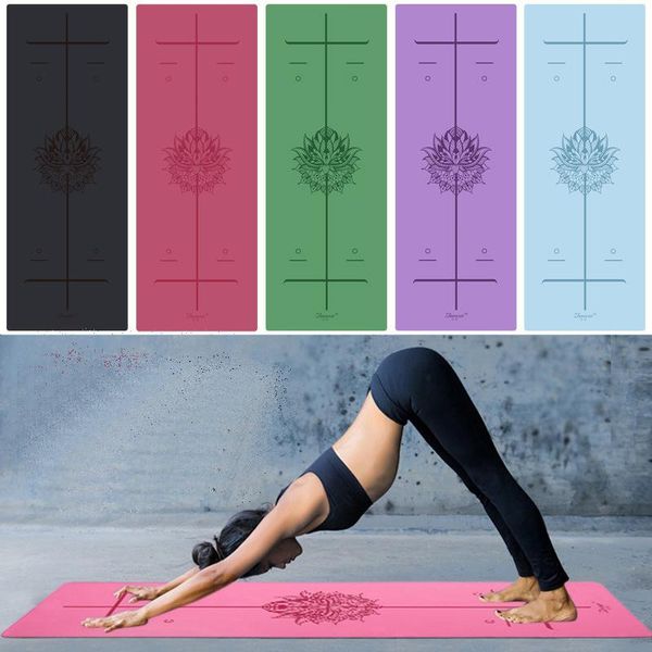 position line 183cm*68cm*5mm natural rubber non-slip tapete yoga suede fabric lose weight exercise mat fitness gym yoga mat
position line 183cm*68cm*5mm natural rubber non-slip tapete yoga suede fabric lose weight exercise mat fitness gym yoga mat