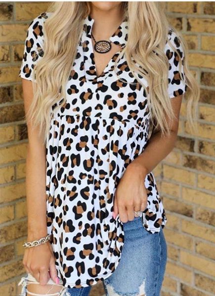 women's t-shirt aesthetic clothes leopard print women 2021 shirts for summer casual v-neck graphic t loose plus size s-3xl, White
women's t-shirt aesthetic clothes leopard print women 2021 shirts for summer casual v-neck graphic t loose plus size s-3xl, White