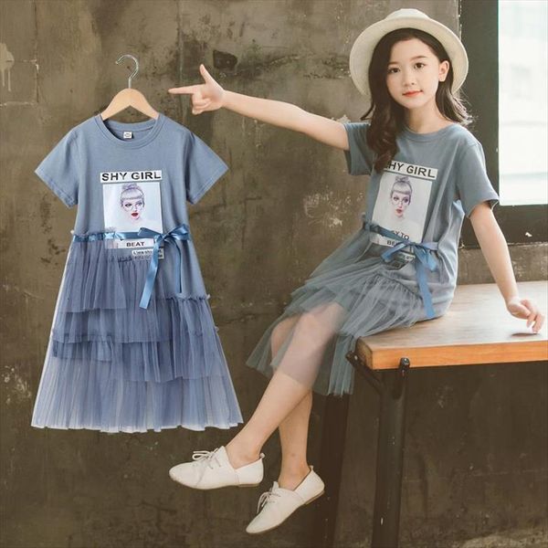 girls summer cartoon children girl dresses mesh cotton polyester blue pink lace bow princess teens 4 to14 years casual kids, Red;yellow
girls summer cartoon children girl dresses mesh cotton polyester blue pink lace bow princess teens 4 to14 years casual kids, Red;yellow