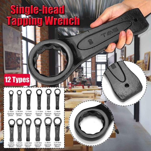 hand tools 24-60mm full-size single-head tapping wrench tool wrenches torque are durable for home improvement
hand tools 24-60mm full-size single-head tapping wrench tool wrenches torque are durable for home improvement