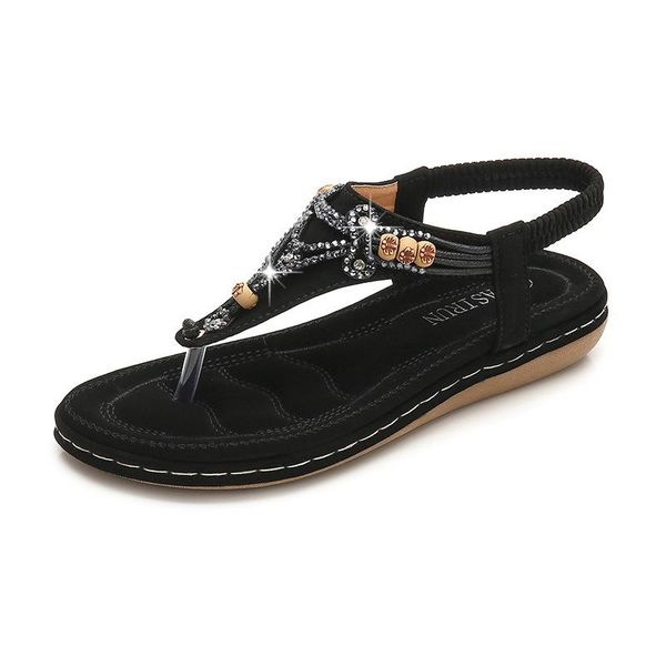 sandals bohemian comfortable flats women summer 2021 solid casual woman crystal clip toe beach ladies shoes chaussure femme plus, Black
sandals bohemian comfortable flats women summer 2021 solid casual woman crystal clip toe beach ladies shoes chaussure femme plus, Black